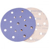Абразивный круг SMIRDEX Ceramic Velcro Discs 740, 150 мм, P1000, 17 отверстий (упаковка 100 штук)