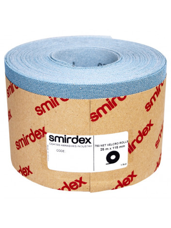 Сетка абразивная в рулоне SMIRDEX 750 P400, 115 × 25 м