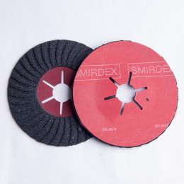 Фибровый шлифовальный круг SMIRDEX 935 P150, Ø180 мм, упаковка 5 шт