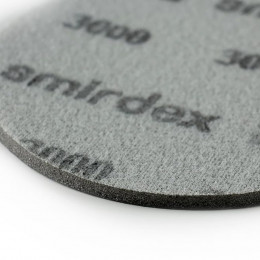 Абразивный круг на поролоновой основе SMIRDEX 922 P1000, Ø80 мм, упаковка 15 шт