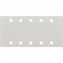 Шлифовальная бумага в листах SMIRDEX 510 White P120, 115 × 230 мм, 10 отверстий, упаковка 10 шт