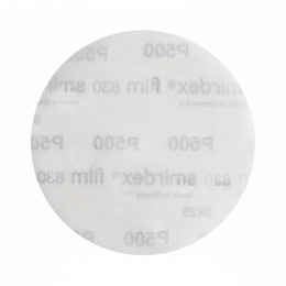 Абразивный круг SMIRDEX 830 P2000, Ø150 мм, без отверстий, на плёночной основе, упаковка 100 шт